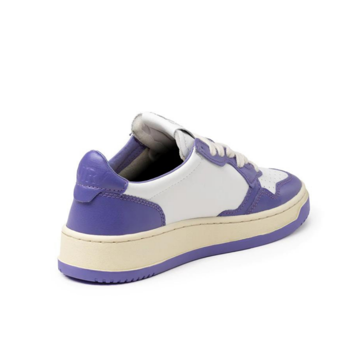 Autry Medalist Low Sneakers White Purple