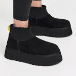 UGG Classic Mini Dipper Black- נעלי האג - Image 5