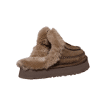UGG Disquette Alpine Slipper Dark Brown - נעלי האג - Image 3